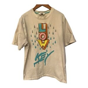 Original Fables OGF “Low Key” Graphic T-Shirt Size Large Embroidered Streetwear‎